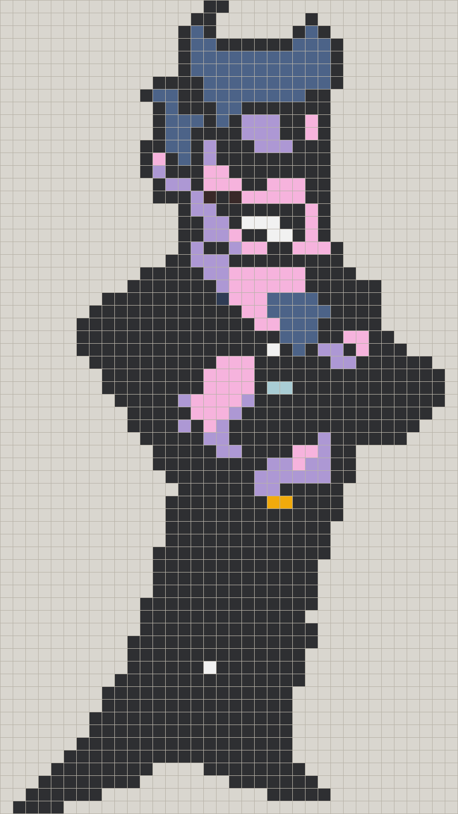 FNF Daddy Dearest Perler bead pattern