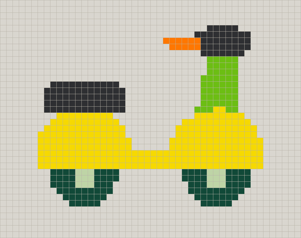Motorcycle Perler bead pattern